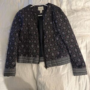 Purple Floral Jacket